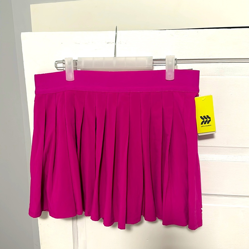 Hot pink tennis skort!
